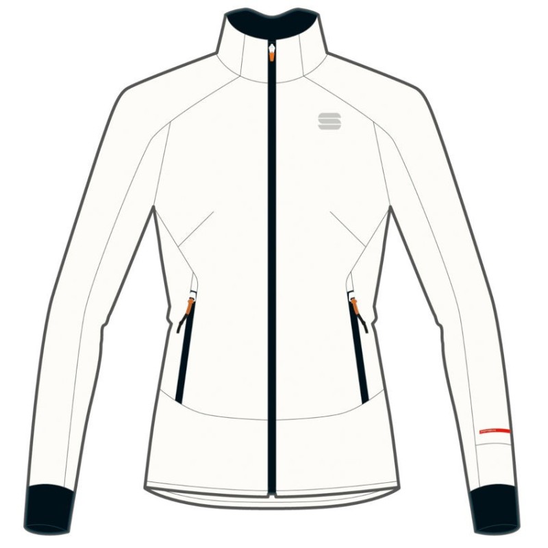 Damenjacke Sportful Apex WS W Jacket weiss Damenjacke Sportful Apex WS W Jacket weiss